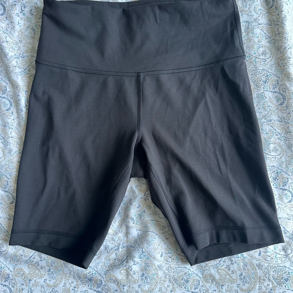 Lululemon Black High-Waist Women’s Bike Shorts